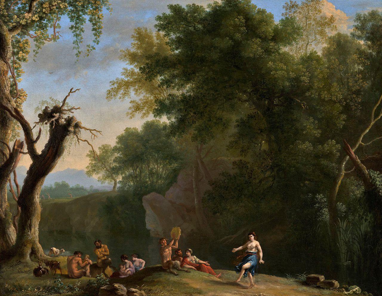 A Bacchanal in a Landscape
Herman  van Swanevelt 
17th Century
2019.42
