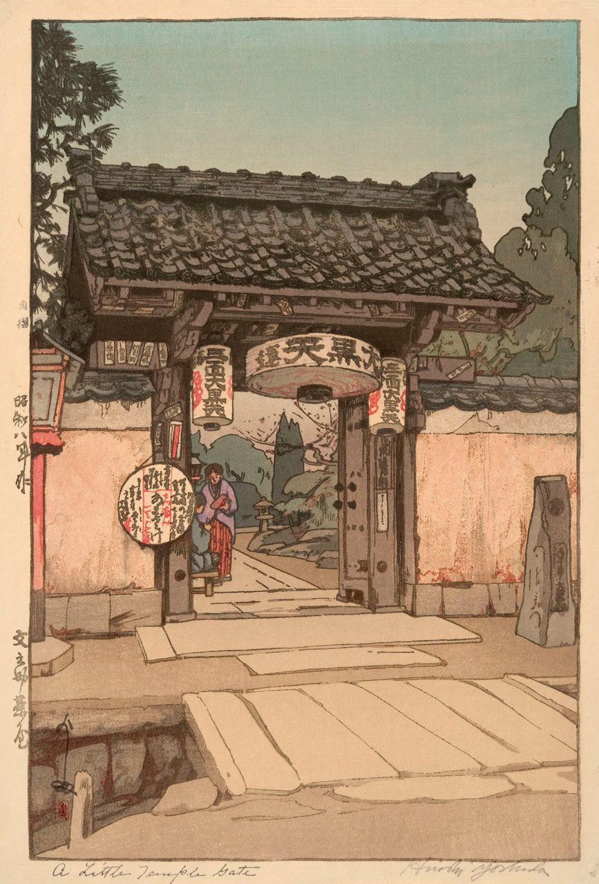 A Little Temple Gate/Bunnosuke Teahouse
Hiroshi  Yoshida 
20th Century
1981.165