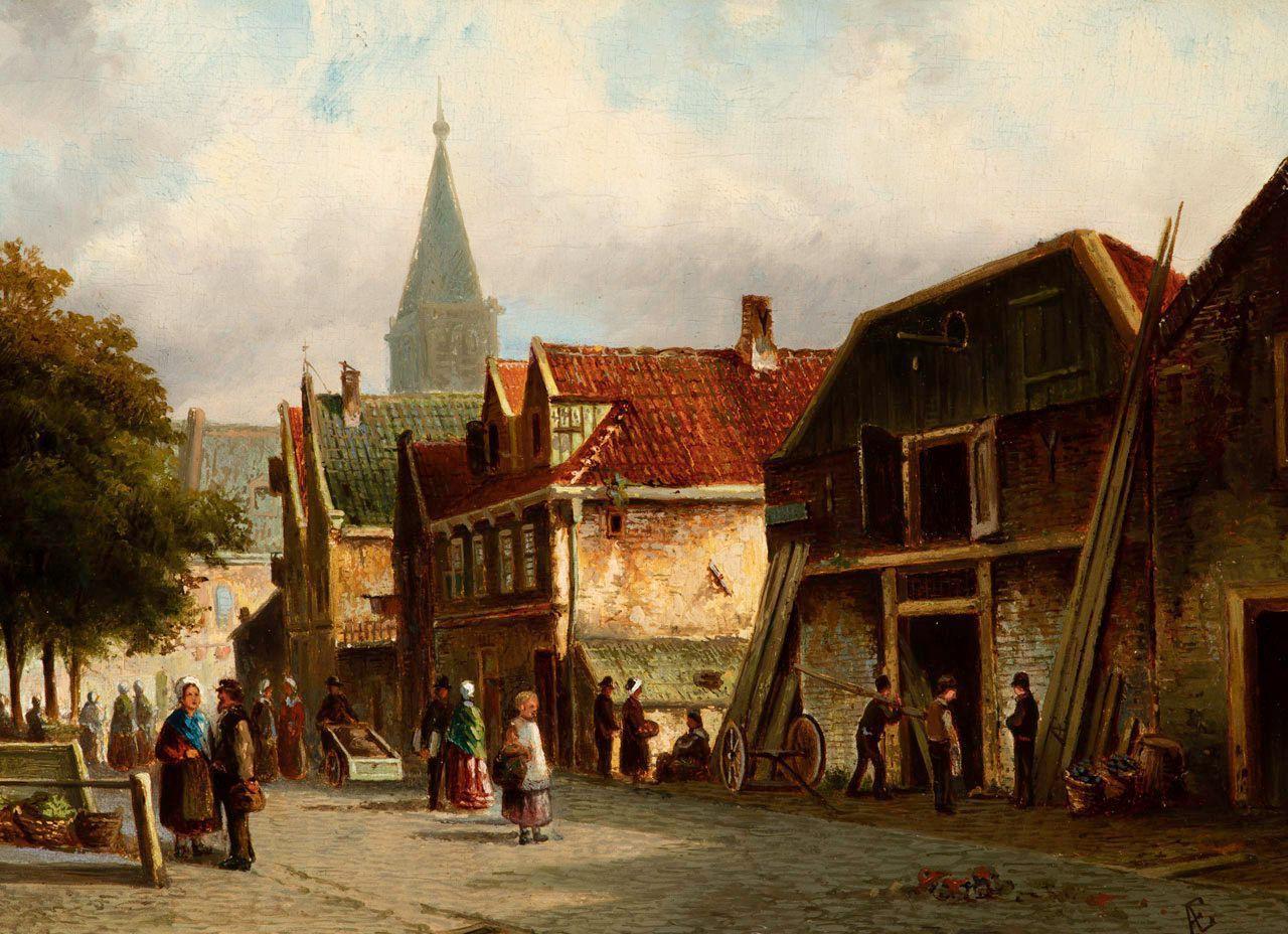 A Street Scene
Adrianus  Eversen 
19th Century
2013.47.3